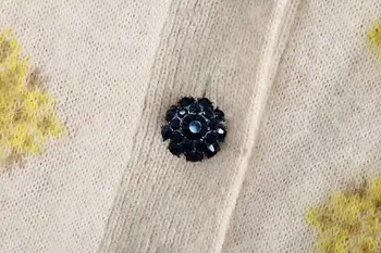 2020 M. Rudens Retro Korėja Stiliaus Shaggy Pledas Mezgimo Megztinis Moterims Diamond Mygtukai Ilgai Žibintų Rankovėmis Megztinis Megztinis Trikotažas