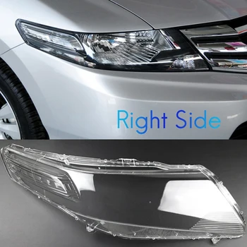 Honda City 2009-Automobilių Žibintų Padengti galvos šviesos lempos Skaidrios Umbra Shell Objektyvas Gl