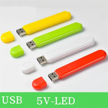 Creative USB Naktį Šviesos diodų (LED) Mažas Mini Pagalbos Naktį Lempos Nešiojamojo kompiuterio Baterija Lobis Lauko Nuotykius Įrenginiai
