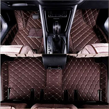 Aukštos kokybės kilimai! Custom specialių automobilių grindų kilimėliai Jeep Wrangler JL 2020-2018 4 durų vandeniui automobilių kilimų Wrangler 2019