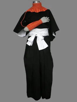 Karšto Anime Cos Yumichika Ayasegawa Cosplay Kostiumų Balinimo Juodas Kimono Suaugusiųjų Pilnas Komplektas