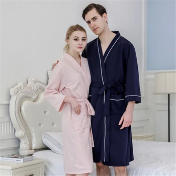 Yukata pavasario ir vasaros naujų pliurpalas chalatas porą didelio dydžio pižamą moteriška pižama viešbutis grožio salonas skraiste namų paslauga