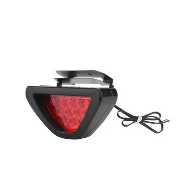 Onever Automobilio LED Stabdžių Žibintas Trikampis Galiniai Lengvųjų Transporto priemonių Atbulinės Lempos Įspėjimo Strobe Flash Šviesos Keitimo Indikatorius