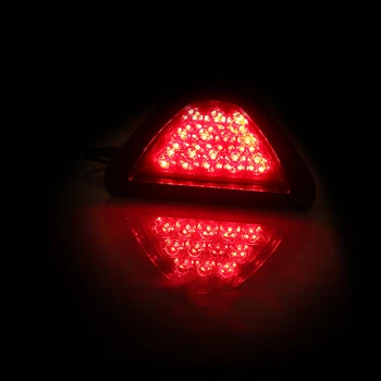 Onever Automobilio LED Stabdžių Žibintas Trikampis Galiniai Lengvųjų Transporto priemonių Atbulinės Lempos Įspėjimo Strobe Flash Šviesos Keitimo Indikatorius