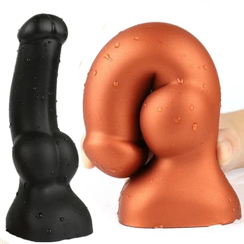 Super minkštas big butt plug silikono analinis kaištis dilatacija makšties analinis prostatos masažas erotinis analinio sekso žaisliukai vyrams ir moterims, seksas