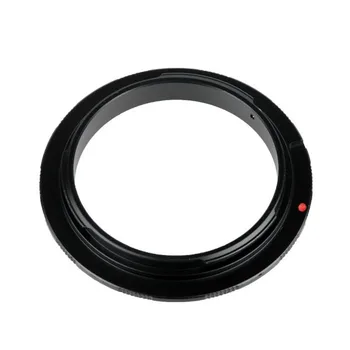NAUJAS 58mm Makro Reverse Adapter Ring Canon EOS 450D 550D 600D 1100D EF Mount