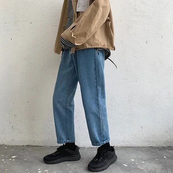 Vyriški džinsai 2020 atsitiktinis Japonijos streetwear vyriški džinsai mados vyriški džinsai
