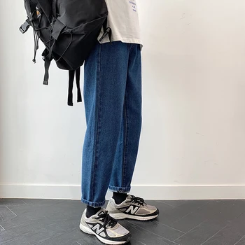 Vyriški džinsai 2020 atsitiktinis Japonijos streetwear vyriški džinsai mados vyriški džinsai