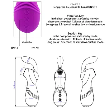Clit Sucker Vibratorius 12 Greičio Vibruojantis Liežuvio Spenelių Čiulpti Blowjob Klitorio Stimuliatorius Etotic Sekso Žaislai Moterims, Masturbator