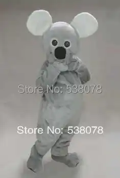 Pilka Koala Talismanas Kostiumas Suaugusiųjų Dydis Temą Karnavalas Šalies Cosply Mascotte Apranga Kostiumas Fancy Dress NEMOKAMAI LAIVO SW981