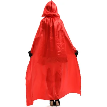 Mažai Raudona Jojimo Hood Kostiumas Moterims Išgalvotas Suaugusiųjų Helovyno Cosplay Fantasia Karnavalas Pasakos Dydis M-XXL Mergina Dress+Apsiaustu