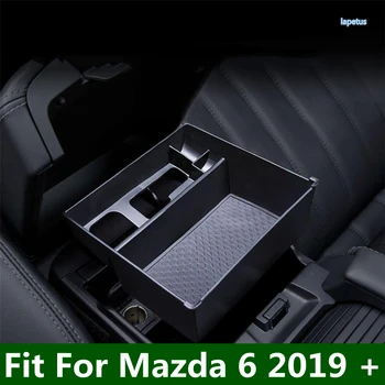 Lapetus Automobilių Saugojimo Padėklo Atramą Bako Dėžutės Dangtelio Komplektas, medžiaga Juoda Interjero Remonto Rinkinys 1PCS Tinka Mazda 6 2019 2020