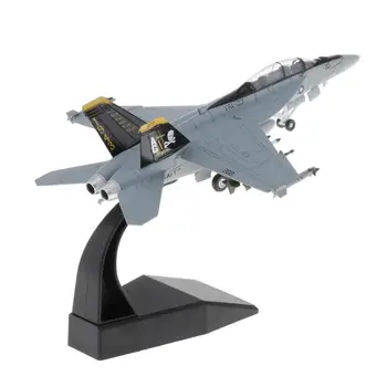 1/100 Masto F/A-18 Strike Fighter Amerikos Metalo Kovotojas Karinis Modelis Diecast Plokštumos Modelio Surinkimo Dovana