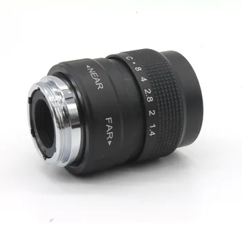 25mm F1.4 CCTV TELEVIZIJOS Filmą objektyvas + Mount Sony NexFujian +marco žiedas