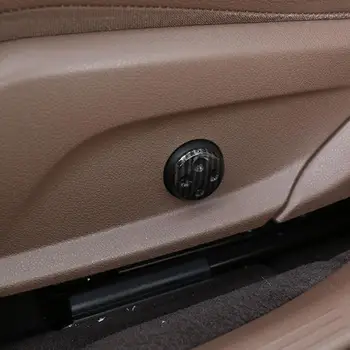 Automobilio Anglies Pluošto Stiliaus ABS Sėdynės Reguliavimo Jungiklis Mygtukas Apdailos Juostelės, skirtos GLC / E / E / C W205 W212 W213 Priedai