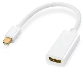 4K Mini Display Port DP HDMI Adapteris Kabelio Jungtis, Skirta MacBook Air / Pro Adapteris