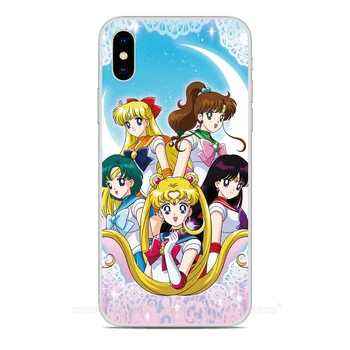 Sailor Moon Dangtelis Skirtas Samsung Galaxy Note, 20 Pro S20 Ultra S11E S11 Plius A01 A11 A21S A31 M31 M11 A90 A41 A51 A71 A70 A50 Atveju