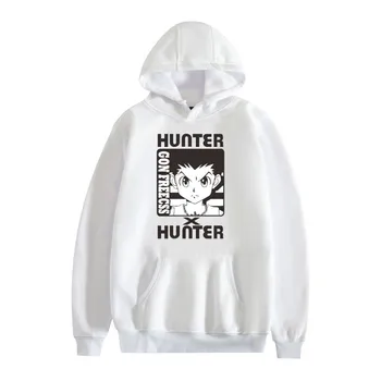 Japonų Anime Juokinga Killua Akis Killua HxH Hoodies 2020 M. Žiemos Japonija Stiliaus Hunter X Hunter Palaidinės Streetwear Moterims/vyrams