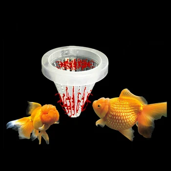Žuvų Maisto produktų Krepšeliu, Kūgio Finansuojančiojo su Gyvis Gyvena Kirminas Bloodworm Pašarų Įrankis Akvariumo Bakas Naujas