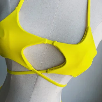 Penkių žvaigždučių Krūtinės, Bikini Nustatyti 2019 Seksualių Moterų maudymosi Kostiumėliai maudymosi kostiumėlį Moteris Brazilijos Nėrinių Derliaus Bikini Biquini Paplūdimio