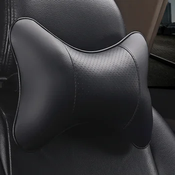 2vnt oda automobilių pagalvėlės bendras automobilių pagalvėlės automobilių kaklo poilsio BMW Audi 