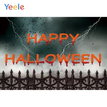 Yeele Happy Halloween Naktį Fulmination Gpgb Tvora Fotografijos Fonas Individualų Fotografijos Backdrops fotostudija