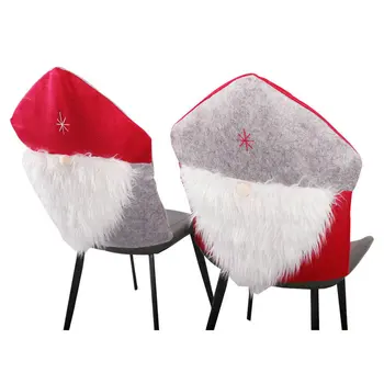 Kalėdų Stalo dekoravimas kėdė padengti Naujųjų Metų dekoro prekių Restoranas Kėdės Apima Atgal