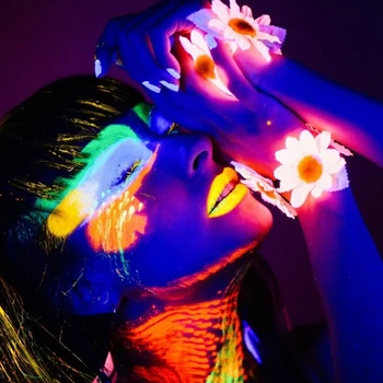 24 Spalvų Akių Šešėlių Paletė Neon Fosforo Milteliai Spalvinga Menininko Blizgučiai Mirguliavimas Matinis Pigmentiniai Šešėliai Makiažas Rinkinys
