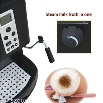 Integruotas šviežiai maltų kavos aparatas, putų kavos aparatas, šviežiai maltų kavos aparatas, pusiau automatinis kavos aparatas