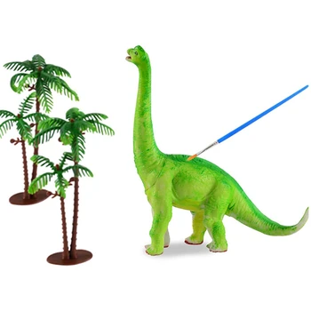 Meno Amatų Rinkiniai Vaikams - 24Pcs 3D Dinozaurai Žaislai Vaikams 