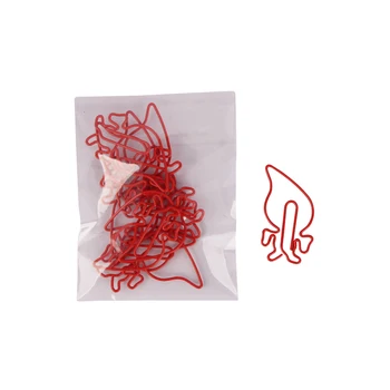 Vienaragis Įrašą Animacinių filmų sąvaržėlės raudona Įrašą Naujų korėjos Pin Metalinių sąvaržėlių Paperclips Sąvaržėlės Ežys Žymą