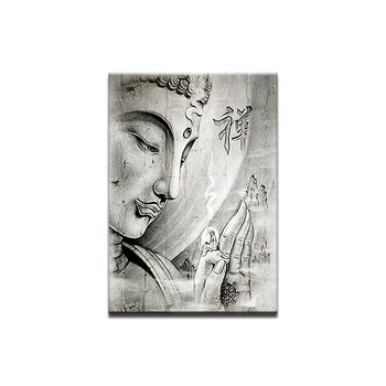 Namų Dekoras Drobė Paveikslų Sienos Menas 1 vnt Baltų Religijos Buda Nuotraukos, HD Spaudinių Meditacija Anotacija Plakatas Kambarį