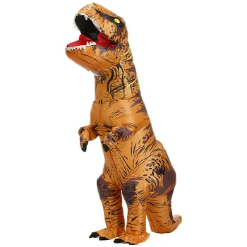 Dinozauro Tyrannosaurus Pripučiami Veiklos Kostiumas Suaugusiųjų Vaikų Dinozaurai Cosplay Dress Helovinas Dragon Rodo, Kostiumai, Rekvizitas