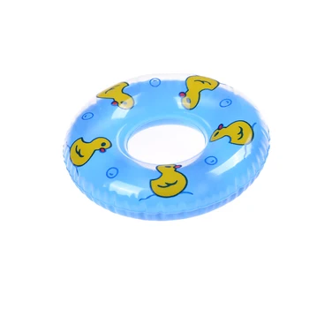1 Vnt. Mini Plaukimo Plūduro Lifebelt Žiedas lėlės Lėlės Reikmenys, žaislai, lėlės,Žaislai-geriausia Dovana 2 Spalvos