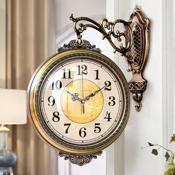 Didelis Sieninis Laikrodis Prabanga Aukso Sieninis Laikrodis Modernaus Dizaino Sieninis Laikrodis Kambarį Kūrybos Reloj De Sumalti Namų Puošybai BA60