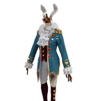 Žaidimas Tapatybės V J. White Rabbit Tai Fredis Riley Cosplay Kostiumų Išgalvotas Kostiumas Helovyno Karnavalas Šalies Uniformos Užsakymą