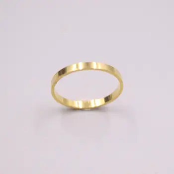 999 24K Geltonojo Aukso Žiedas Moterims tikro Aukso Pasisekė, Moterų Meilės, Vestuvių Aukso Žiedas JAV 5.25