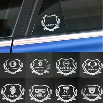 3D Metalo Automobilių Stilius Šoninės Durys Ženklelio Lipdukai, Šoninio Lango Emblema Lipdukai bmw F10 F20 F25 F30 F31 E36 E39 E87 E60 E46 E90 X1