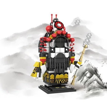 Trijų Karalysčių Penki tigrai bendrasis bendrosios žaislai, Pekino Operos Blokai Suderinama Su Minecrafted
