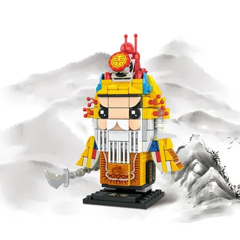 Trijų Karalysčių Penki tigrai bendrasis bendrosios žaislai, Pekino Operos Blokai Suderinama Su Minecrafted