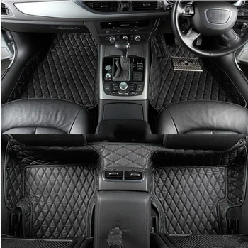 Custom specialių automobilių grindų kilimėliai Dešiniajame Vairuoti Audi Q3 2019 patvarus, atsparus vandeniui automobilių kilimų Q3 2020 m.