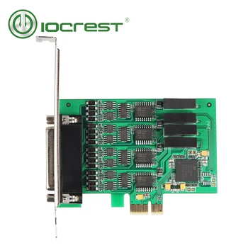 IOCREST PCI Express 4 Uostų Didelės Spartos RS422 RS485 Multi Serijos PCIe Pramonės I/O Kortelė Exar 17V354 su Žemo Profilio Laikiklis