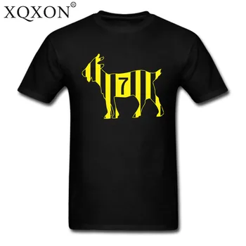 XQXON naujas Vyrai moterys Medvilnės Vasaros marškinėliai Ronaldo Ožkos aukštos kokybės marškinėliai D194