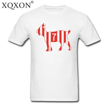 XQXON naujas Vyrai moterys Medvilnės Vasaros marškinėliai Ronaldo Ožkos aukštos kokybės marškinėliai D194