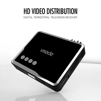 DVB-T2 Skaitmeninės TV Box HD 1080P H. 265/HEVC Antžeminis Imtuvas DVB-T TV Tuner Built-in RJ45 Parama 