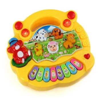 Ankstyvojo Ugdymo 1 Metų Amžiaus Kūdikių Žaislas Gyvūnų Ūkyje Fortepijono Muzikos Raidos Žaislų Kūdikių Muzikos Instrumentas, Vaikams & Vaikams Berniukams