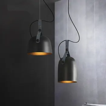 Amerikos Pramoninio stiliaus LED sieniniai šviestuvai asmenybės Kūrybos valgomasis šviesos rungtynių Dizaino Kavinė Restoranas priedai veltiniams, vilna lempa