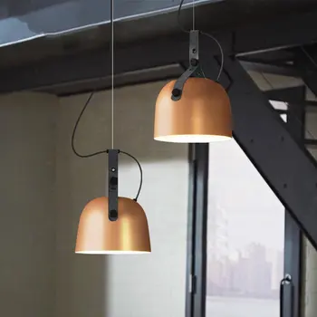 Amerikos Pramoninio stiliaus LED sieniniai šviestuvai asmenybės Kūrybos valgomasis šviesos rungtynių Dizaino Kavinė Restoranas priedai veltiniams, vilna lempa