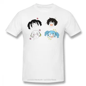 2021 Laisvalaikio Mada medvilnės marškinėliai Yuukei Spausdinti Juokinga MekakuCity Dalyviai Kagerou Projekto Shintaro Momo Kano Anime Streetwear