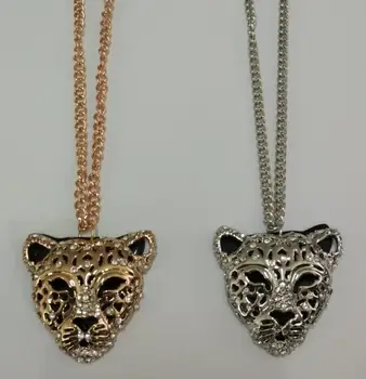 Dropshipping skatinimo kokybės cirkonio kokybės žavesio Leopard necklaceweater grandinės mados jewelrylovers dovana